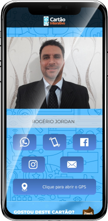 Rogerio Jordan Cartões que Falam | Cartão de Visita Digital