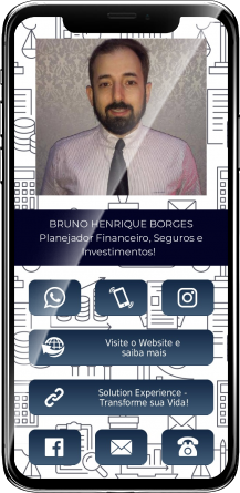 Bruno Henrique Fernandes Borges Cartão de Visita Digital | Cartões que Falam