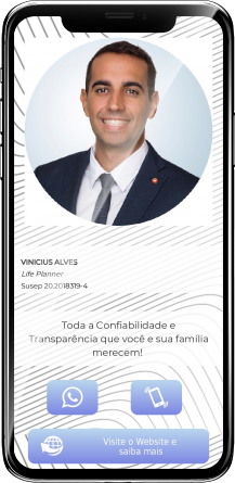 VINICIUS RIBEIRO ALVES Cartão de Visita Digital | Cartões que Falam