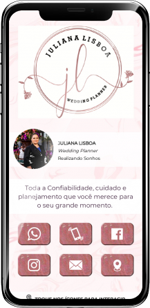 Juliana Cartão Interativo | Cartao de Visita Digital