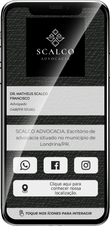 Matheus Scalco Francisco Cartao de Visita Digital | Cartão Interativo