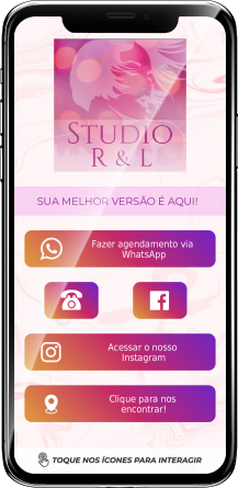 Rafaela Andrade Cartão Interativo | Cartao de Visita Digital
