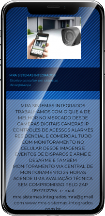 MRA SISTEMAS INTEGRADOS Cartão Interativo | Cartao de Visita Digital