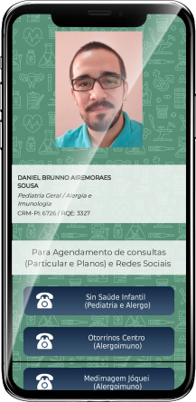 Daniel Brunno Airemoraes Sousa Cartão de Visita | Cartão Interativo