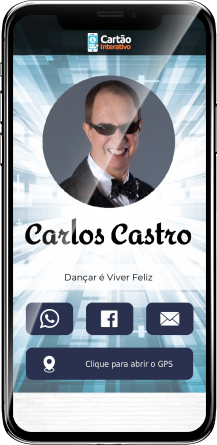 Carlos de Menezes Castro Cartão de Visita Digital | Cartões que Falam