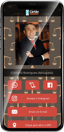 Cristiano Rodrigues Cartão de Visita Digital | Cartões que Falam