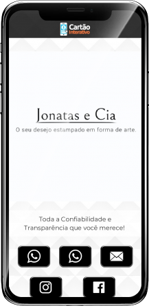 Jonatas Cartão de Visita Digital | Cartões que Falam