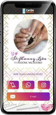 stefhanny Santos Cartões que Falam | Cartão de Visita Digital