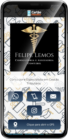 Felipe Lemos Cartão de Visita Digital | Cartões que Falam