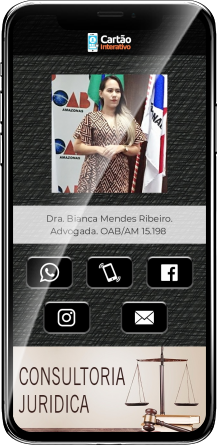 Bianca Mendes Cartão de Visita Digital | Cartões que Falam