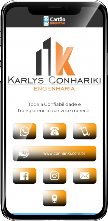 Karlys Conhariki Cartão de Visita Digital | Cartões que Falam